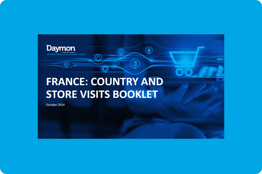 Country Booklet & Store Tour: France